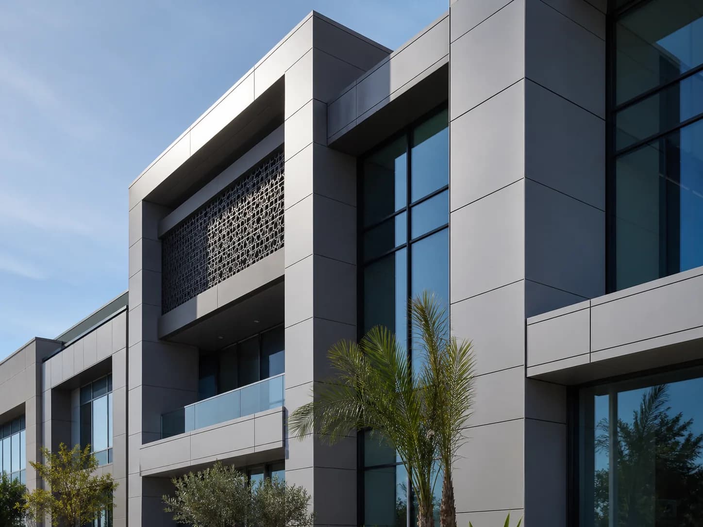 Habillage de façade Alucobond